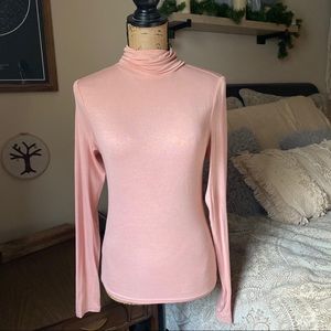 H&M Tops - Blush Long Sleeve Fitted Turtleneck Size Small H&M Tops - Blush Long Sleeve Fitted Turtleneck Size Small